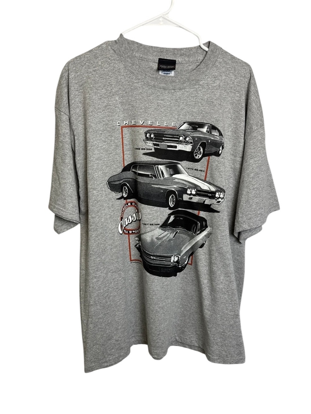 General Motors CL Classic Chevelle graphic tee deadstock with tags y2k XL men's
